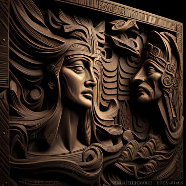 3D модель Игра Святая Гегемония Наследие Солона (STL)